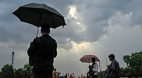 Western disturbance cools Delhi with rain and cloud cover