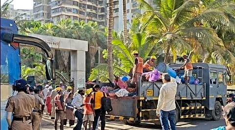 BMC demolishes 60 Borivali huts, leaving students homeless during exams
