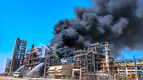 HPCL Rajasthan Refinery inauguration delayed after suspected hydrocarbon leak fire