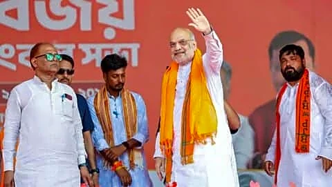 Amit Shah's '10 minutes' reply to Madhyamgram user goes viral