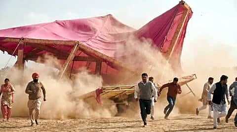 Dust storm crashes Tonk mass wedding, injures women and children