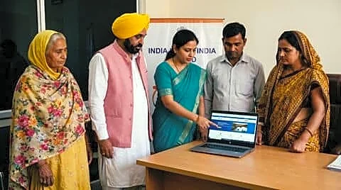 Bhagwant Mann kicks off Census 2027, self-enumerates online in Satauj