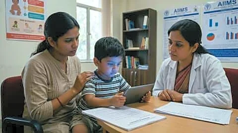 AIIMS Delhi study links infant screen time to autism signs