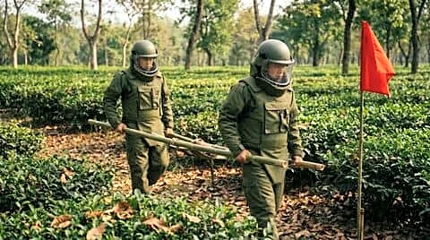 Indian Army defuses 12-inch World War II bomb in Tinsukia
