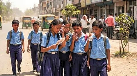 India's heat wave prompts early school breaks in several states