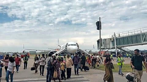 IndiGo flight evacuated at Chandigarh after passenger power bank fire