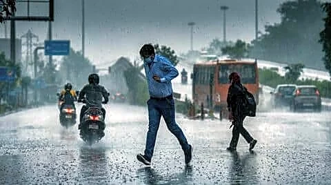 Rain, thunderstorms and hail ease Delhi heat across the city