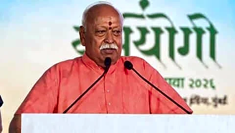 Mohan Bhagwat urges action not words on UCC, population control