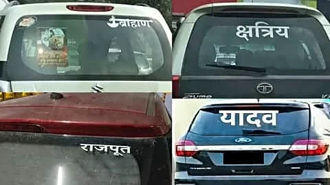 Bihar orders vehicle owners to remove caste stickers, ₹2,000 fine