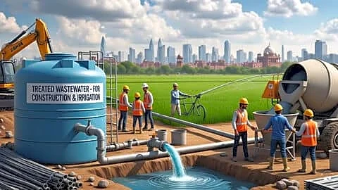 Delhi plans policy to repurpose treated wastewater for municipal uses