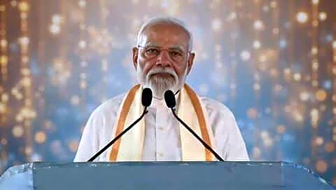 Narendra Modi inaugurates PM MITRA textile park in Warangal