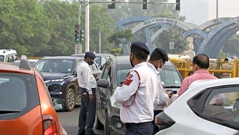 Delhi Traffic Police mandates OTP verification before issuing traffic challans