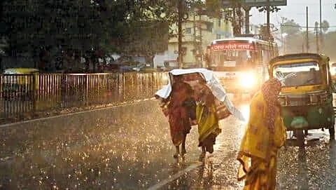 IMD warns heavy rain hailstorms and heatwave across several states