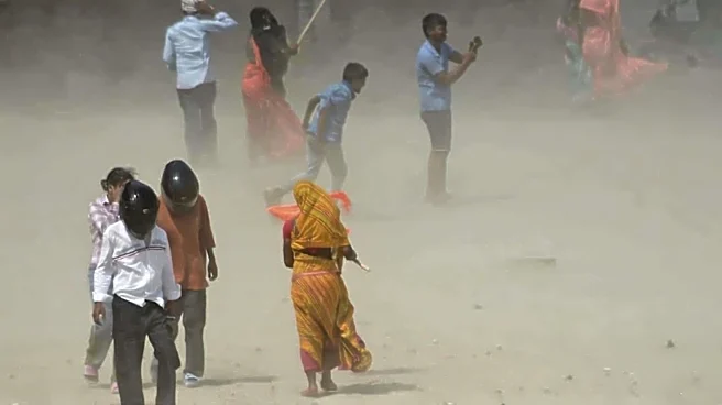 Rain, dust storms in Delhi-NCR, Haryana; heatwave alert for Rajasthan