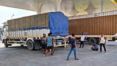 Diesel shortage strands truckers in India as retailers curb sales