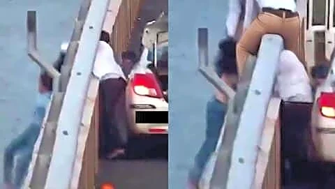 Mumbai taxi driver rescues woman from bridge as video circulates