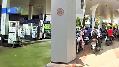 India sees long fuel queues over ₹5-₹20 per liter talk