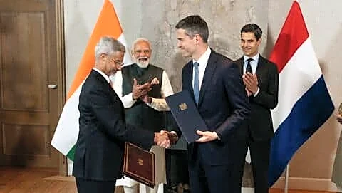 India and Netherlands formalize strategic partnership in The Hague