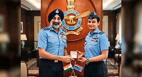 Squadron Leader Saanya becomes IAF's 1st-ever woman Category A QFI