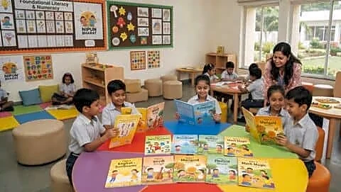 Tamil Nadu minister Rajmohan launches 9 textbooks for classes 1-3