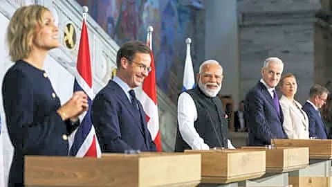 Modi highlights 'sambandh' similarities at India Nordic summit in Oslo