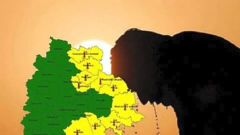 IMD issues heat wave warning for 11 Telangana districts Friday