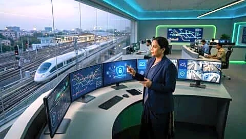 Ashwini Vaishnaw announces AI CCTV expansion across stations and trains