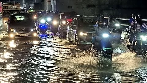 Pre-monsoon showers in Bengaluru cause flooding, metro disruptions, yellow alert