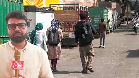 Delhi's Nand Nagri heat: apps 42C, thermal cameras 65C readings