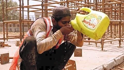 Delhi water demand outpaces supply as IMD orange alert continues