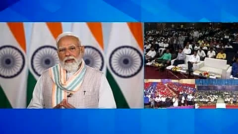 Narendra Modi distributes 51,000 plus appointment letters at Rozgar Mela