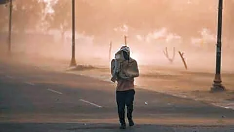 Delhi-NCR dust storm brings brief relief, IMD warns heatwave returns