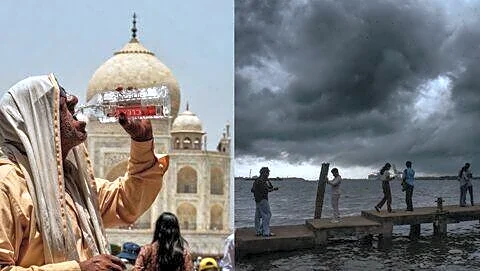 IMD issues red alerts as India faces heatwave and monsoon