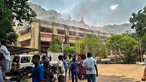 Machkund Hydroelectric Project fire on Andhra Pradesh-Odisha border, 4 rescued