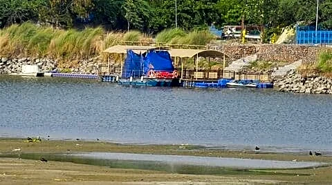 Delhi's Yamuna cruise postponed again after boat stuck near Wazirabad