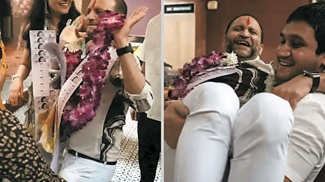 Video: Pune Porsche crash accused's father celebrates bail with family
