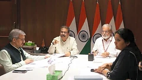 Dharmendra Pradhan reviews NEET-UG re-exam plan set for June 21
