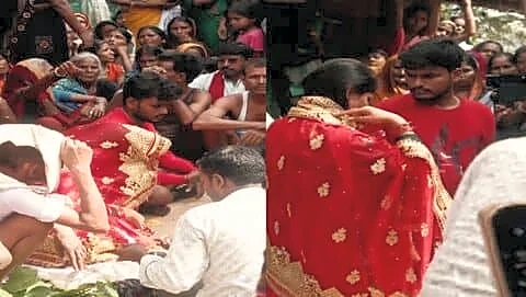 Man caught visiting girlfriend, families arrange wedding in Garhwa, Jharkhand
