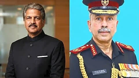 Anand Mahindra welcomes General NS Raja Subramani as India's CDS