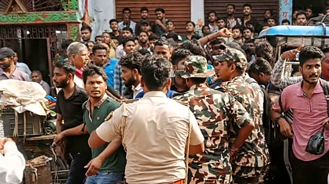 Students protest outside Khan Sir's coaching center after firing incident