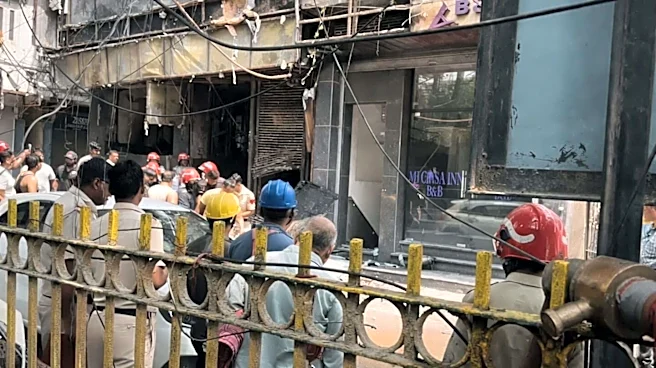 21 killed after fire at restaurant in Delhi's Malviya Nagar