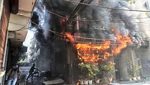 Police search for manager Jai Mishra after Malviya Nagar fire