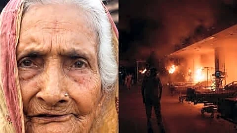 Prasad Hospital blaze kills 5, 95-year-old Radha Devi alerts staff