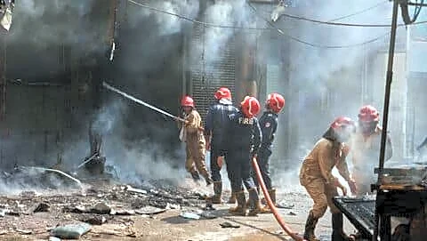 Malviya Nagar hotel blaze kills at least 21, 58 rescued