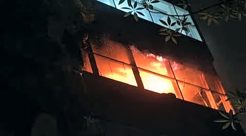 Tata Communications office fire in South Delhi injures 2 firefighters