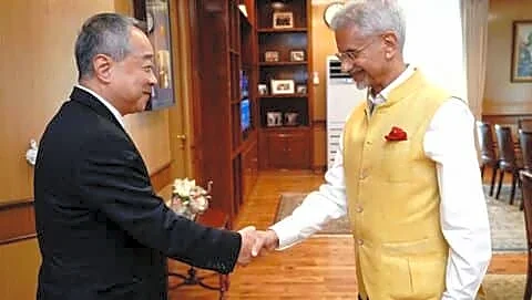 S Jaishankar and Sumitomo CEO Shingo Ueno discuss ¥10tn investment