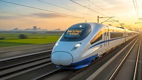 Delhi Siliguri bullet train to cut travel to 6 hours
