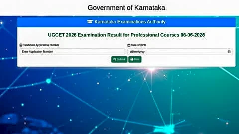 KCET 2026 results released, over 3.3L students can check online