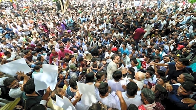 Cockroach Janta Party protests at Jantar Mantar, lists several demands