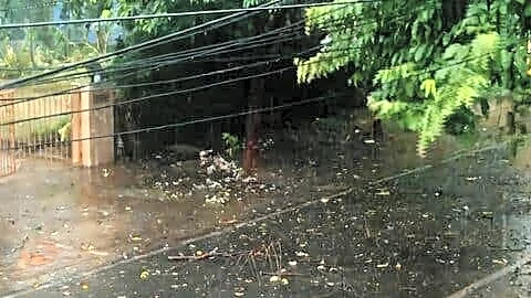 Bhubaneswar Saturday afternoon thunderstorms swap summer heat for rain-soaked streets